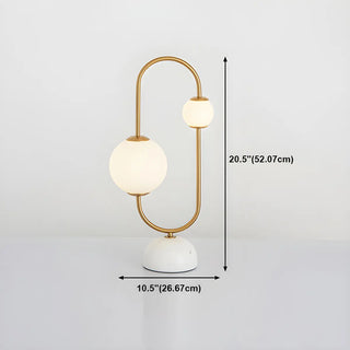 Stylish Golden Geometric Dome Shade Metal Table Lamp Zawala Image - 18