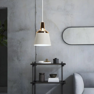 Modern Bell Matte Metal Dining Room Pendant Light Zawala Image - 2
