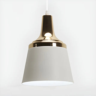 Modern Bell Matte Metal Dining Room Pendant Light Zawala Image - 5