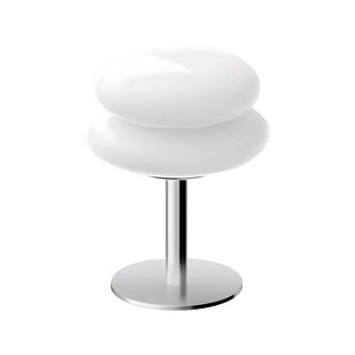 ZOWALA - Stylish Pagoda Glass Stainless Steel Base Table Lamp Image - 10