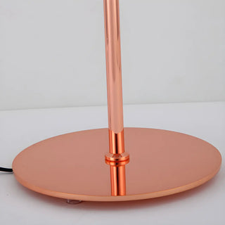 Stylish Coffee Color Dome Shade Modern Metal Table Lamp Zawala Image - 10