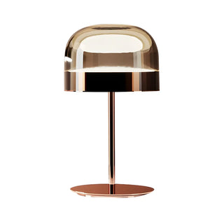 Stylish Coffee Color Dome Shade Modern Metal Table Lamp Zawala Image - 12