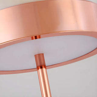 Stylish Coffee Color Dome Shade Modern Metal Table Lamp Zawala Image - 8