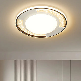 Stylish Flower Dimmable LED Flush Mount Ceiling Light Zawala Image - 2