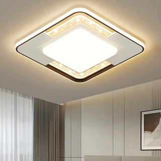 Stylish Flower Dimmable LED Flush Mount Ceiling Light Zawala Image - 3