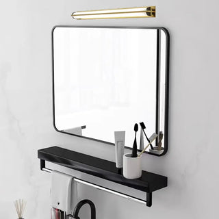 Stylish Double Light Bars Gold Vanity Sconce Light Zawala Image - 2