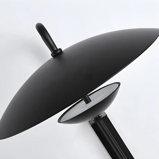 ZOWALA - Contemporary Swing Arm Umbrella Metal Black Wall Sconce Image - 9
