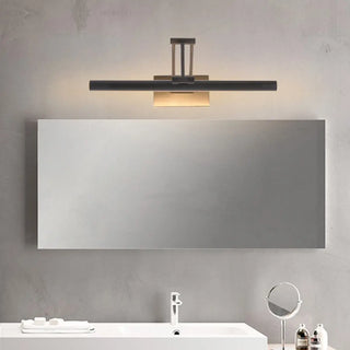 Adjustable Cylinder Black Metal Bathroom Vanity Light Zawala Image - 1