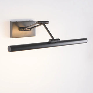 Adjustable Cylinder Black Metal Bathroom Vanity Light Zawala Image - 8