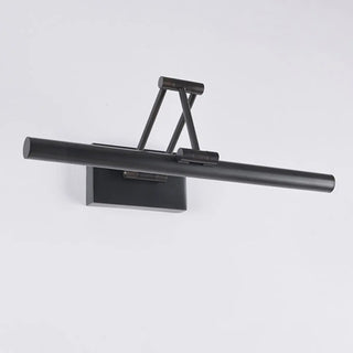 Adjustable Cylinder Black Metal Bathroom Vanity Light Zawala Image - 9