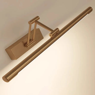 Gold Adjustable Cylinder Wall Mounted LED Vanity Light Zawala Image - 9