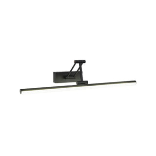Sleek Adjustable Black Linear LED Mirror Vanity Light Zawala Image - 6