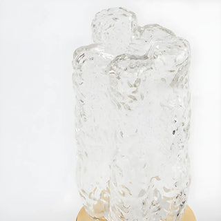 Rustic Glass Table Lamp for Cozy Ambiance Lighting Zawala Image - 12