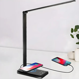 Bedroom Touch Control Metal Folding LED Table Lamp Zawala Image - 2