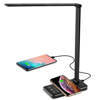 Bedroom Touch Control Metal Folding LED Table Lamp Zawala Image - 4