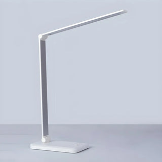 Stylish Silver Modern LED Table Lamp with Touch Switch Zawala Image - 4