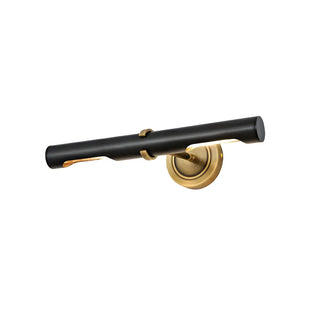 ZOWALA - Traditional Black Copper Tubular LED Vanity Light Image - 10