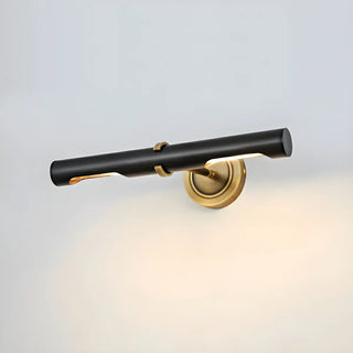 ZOWALA - Traditional Black Copper Tubular LED Vanity Light Image - 4
