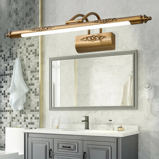 ZOWALA - Traditional Gold Arched Arm LED Vanity Light Image - 1
