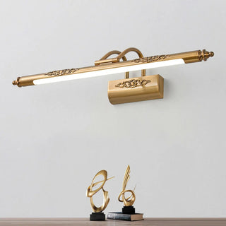 ZOWALA - Traditional Gold Arched Arm LED Vanity Light Image - 4