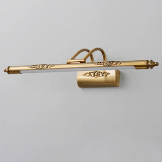 ZOWALA - Traditional Gold Arched Arm LED Vanity Light Image - 7