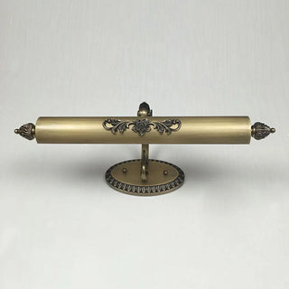 ZOWALA - Art Deco Brass Carved Adjustable LED Vanity Light Image - 1