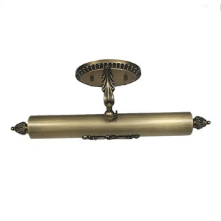 ZOWALA - Art Deco Brass Carved Adjustable LED Vanity Light Image - 9