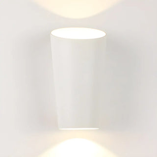 Trendy Conical Aluminum LED Outdoor Wall light Black Image - 2