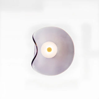 Trendy Geometric Grey Metal LED Wall Sconce Light Zawala Image - 7