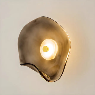 Trendy Geometric Grey Metal LED Wall Sconce Light Zawala Image - 8