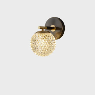 Trendy Globe Crystal Indoor 2-Bulb Ambient Wall Light Zawala Image - 10