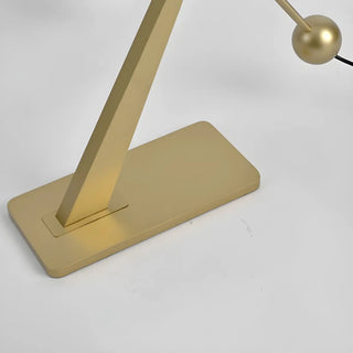Trendy Adjustable Cylinder Gold Metal LED Floor Lamp Zawala Image - 10