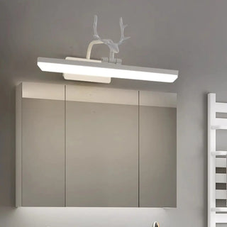 ZOWALA - Unique Gold Antler Design LED Vanity Wall Light Image - 3