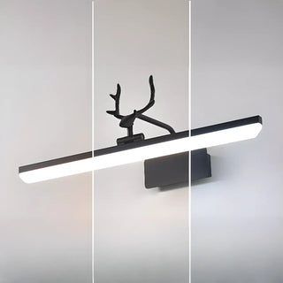 ZOWALA - Unique Gold Antler Design LED Vanity Wall Light Image - 7
