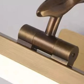 ZOWALA - Unique Gold Antler Design LED Vanity Wall Light Image - 8