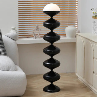 Creative Black Gourd String Metal LED Floor Lamp Zawala Image - 2