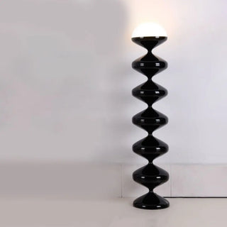 Creative Black Gourd String Metal LED Floor Lamp Zawala Image - 3
