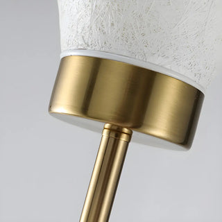 Unique Modern Cone and Globe Resin LED Floor Lamp Zawala Image - 7