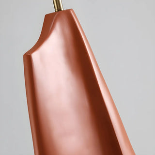 Unique Modern Cone and Globe Resin LED Floor Lamp Zawala Image - 9