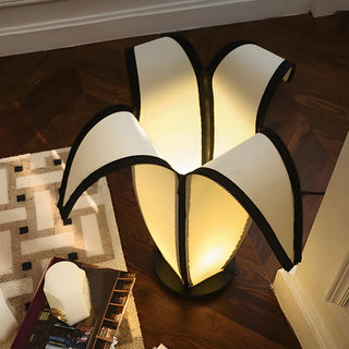 Creative Banana Shape Paper Shade Bedroom Table Lamp Zawala Image - 1