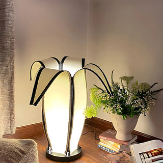 Creative Banana Shape Paper Shade Bedroom Table Lamp Zawala Image - 2