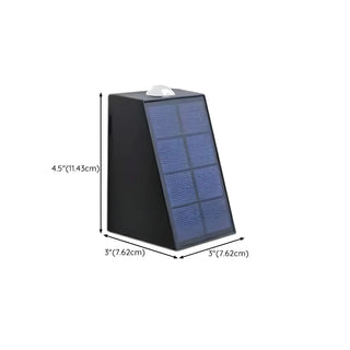 Geometric Black Acrylic Exterior Up Down Wall Lamp Zawala Image - 15