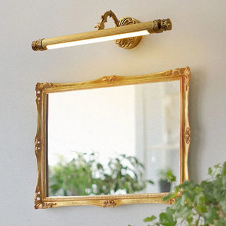 ZOWALA - Vintage Gold Geometric LED Vanity Wall Light Image - 1
