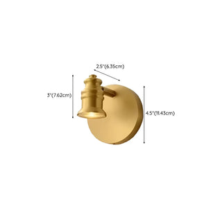 ZOWALA - Adjustable Heads Straight Gold Brass Vanity Light #size