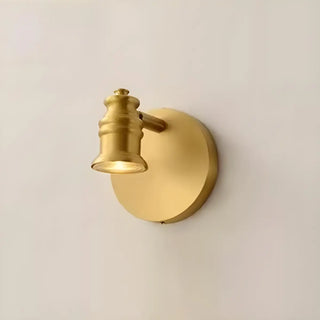 ZOWALA - Adjustable Heads Straight Gold Brass Vanity Light Image - 4
