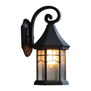 Antique Lantern External Metal Wall Light Fixture Zawala Image - 8