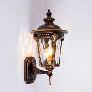 Vintage Waterproof Brass Exterior Wall Lantern Light Zawala Image - 12