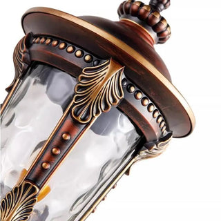 Vintage Waterproof Brass Exterior Wall Lantern Light Zawala Image - 13