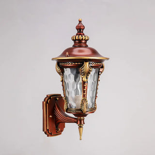 Vintage Waterproof Brass Exterior Wall Lantern Light Zawala Image - 8