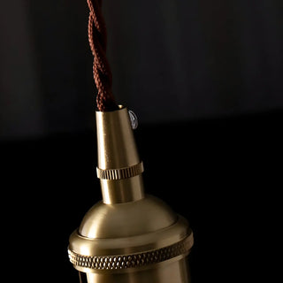 ZOWALA - Tiffany Stained Yellow Black Glass Tapered Pendant Light Image - 5